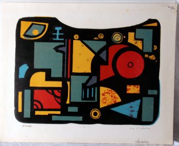 Giant - Multi Color Stone Lithograph