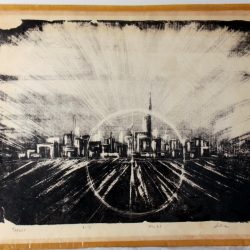Target A Stone Lithograph by Arlice